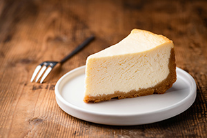 Plain baked Cheesecake